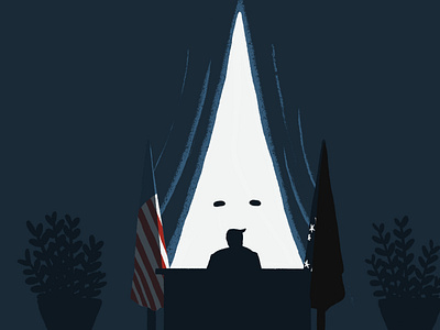 Trumps Racism characters conceptual digital illustration editorial editorial illustration election election 2020 election2020 illustration leedsillustrator minimal minimal illustration racism trump trump racism