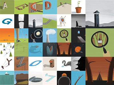 36 Days of Type 2018 36days 36daysoftype alphabet alphabet typography conceptual design digital illustration editorial editorial illustration illustrated typography illustration