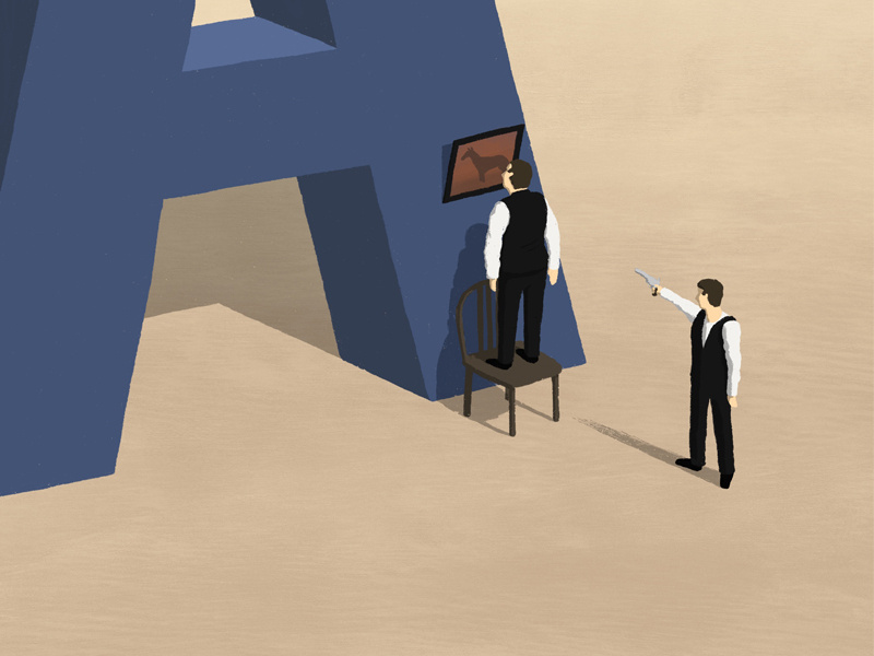 A - 36 Dyas of Type 36daysoftype06 36daysofype characters design minimal illustration characters minimal conceptual editorial illustration editorial illustration digital illustration