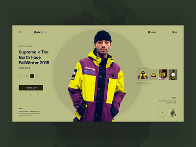 Fashion Product Page Concept desgin fashion graphicdesign inteface kaixapham typography ui ui ux design vietnam webdesign