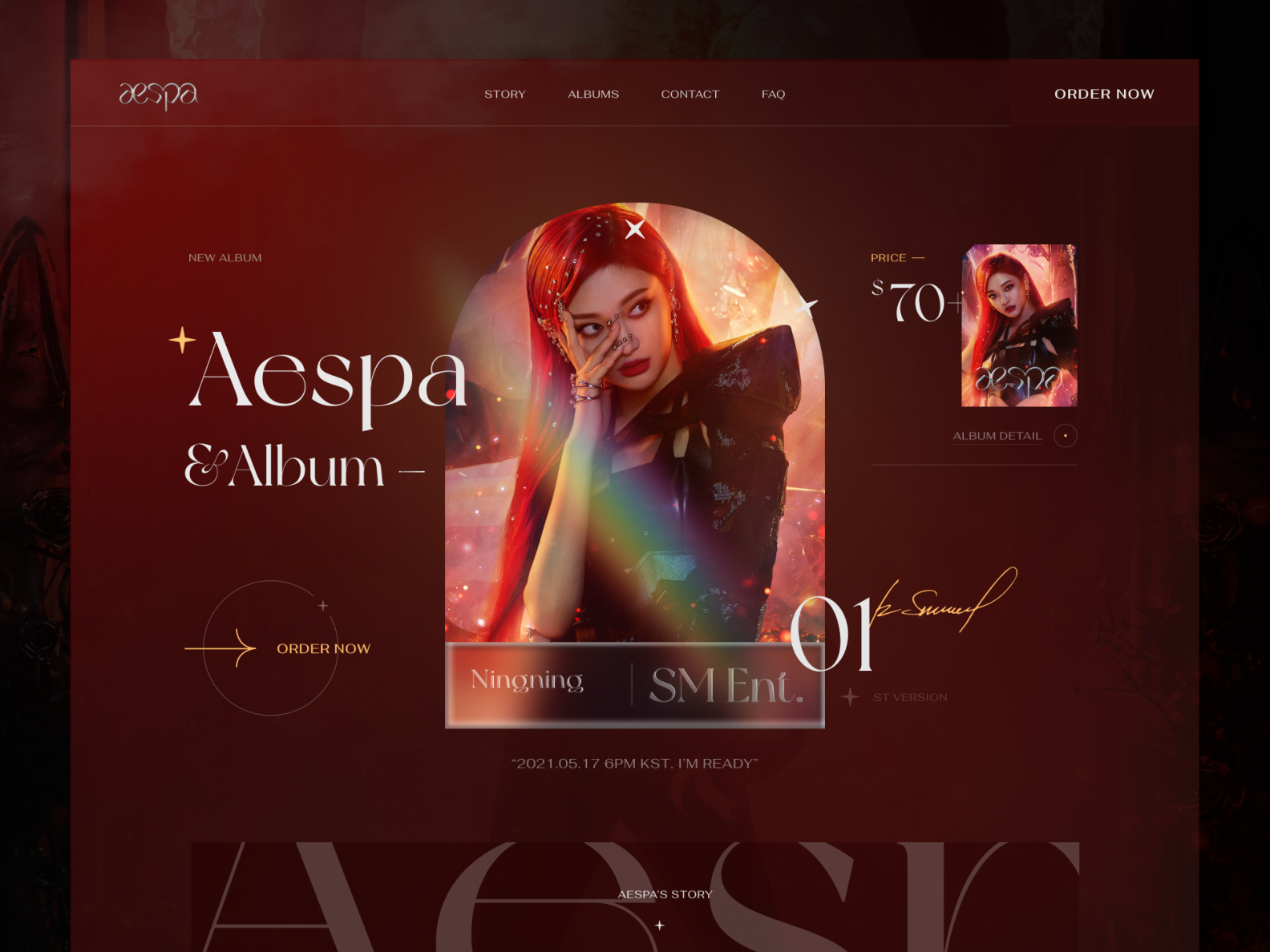 Aespa Comeback Album 2021 Ningning By Kaixa On Dribbble