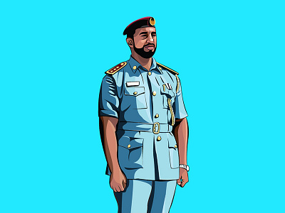 Abudhabi Police Man