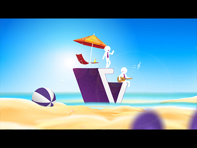 Summer Fun animation cartoon motion