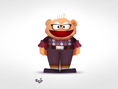 Muppet - Character Design - 03 character design digital monster muppet painting puppet