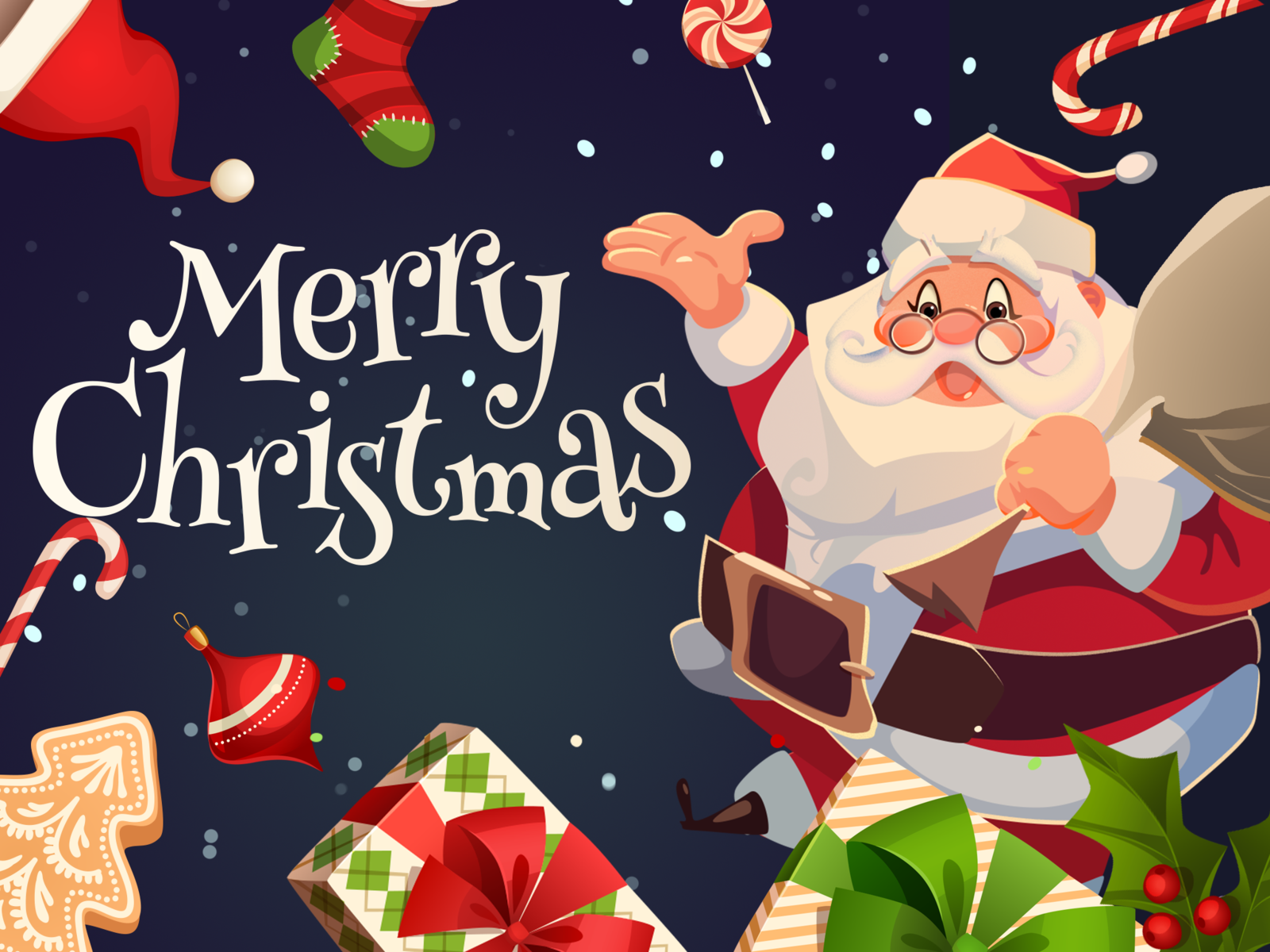 Merry Christmas By Shuo Li On Dribbble