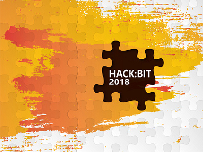 Hack:Bit Logo | Cover hackbit logo microbit orange puzzle red