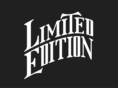 Limited Edition | Typography handlettering lettering limited edition logotype typography