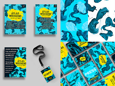 Identity for the biggest festival in Ukraine! design festival graphic identity poster