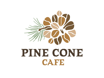 Pine Cone Cafe Logo #2