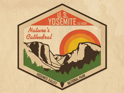 Yosemite Valley National Park Design national parks yosemite yosemite design yosemite national park yosemite national park sticker yosemite sticker