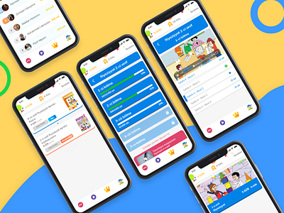 Evta - Primary School Learning Platform ios learning app learning platform uxdesign