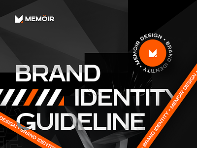 Memöir | Brand Identity brand guideline brand identity branding guideline guidelines identity logo logotype
