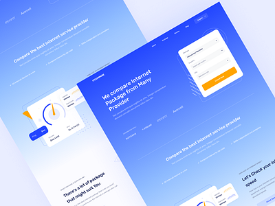 Internet Comparison Landing Page