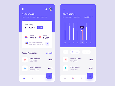 Finance Manager Exploration app bank banking budget dashboard finance management manager mobile money ui uiux wallet
