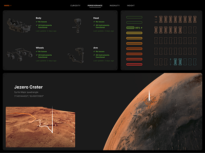 #SpacetoberChallenge Day 16 - Rover figma nasa photoshop ui