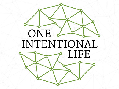 One Intentional Life Logo logo podcast