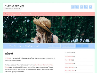 Beaver feminine genesis wordpress