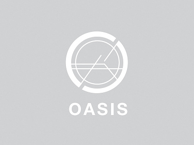 Oasis Logo architecture branding interior design logo logo design minimal