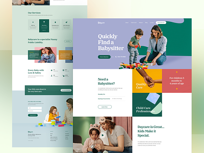 BabyCare Joomla Template babies baby babycare babysitter care child children joomla joomshaper page builder template ui web website