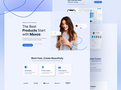 SaaS-A Free Layout Bundle for SP Page Builder Pro app landing apps builder creative dashboard design illustration joomla landing landing page page saas software web