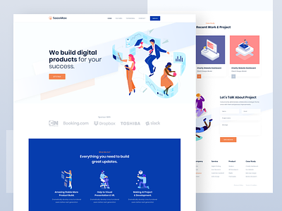 Startup Agency Landing Page