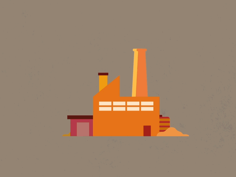 Factory after animation dribbble effects graphics illustration loop motion seanpointing shot