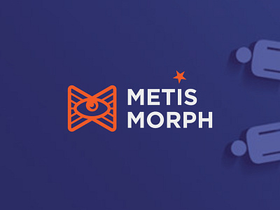 Metis Morph ancient branding flat logo simple vector