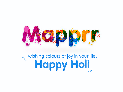 Holi colourful life colours festival happy holi illustration mapprr