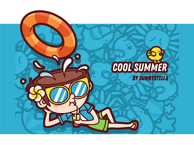 Cool Summer illustration
