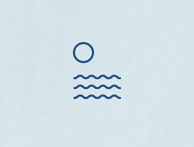 Abstract abstract icon icons logo logo design logomark sun water