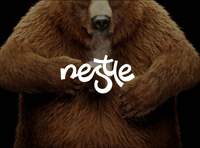 Nestle Rebranding Handmade Logo Concept branding design designer handmade handwritten lettering logo rebranding