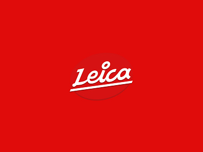 Leica Rebranding Handmade Logo brand branding designer handmade handwritten leica lettering logo logo designer rebrand rebranding