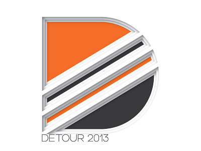 D-ception 2013 branding brands detour engage logo minimalist power simple
