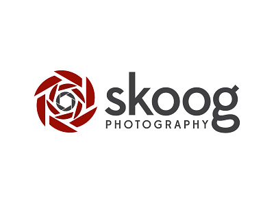 Skoog Photography WIP aperture arianna brand branding logo logos maven pro minimalistic photo photography simple skoog