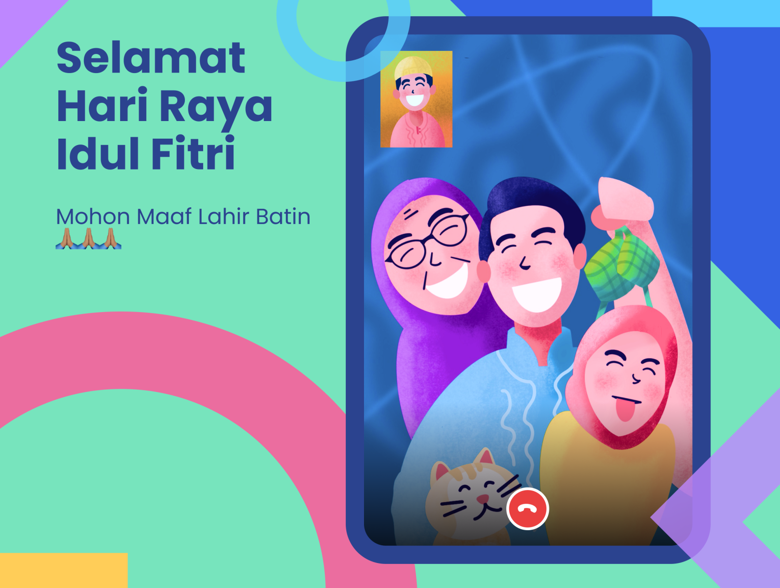  Idul  Fitri  by taufiqsyahrir on Dribbble