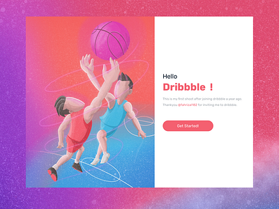 Hello Dribbble