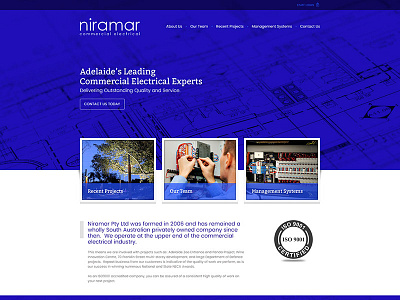 Nirama Website Concept web design website