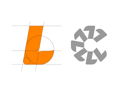 Consolidated Landscape Services - Logo Grid brand logo logo grid orange