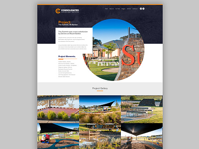 Consolidated Landscape Services - Web design css web design web development website wordpress