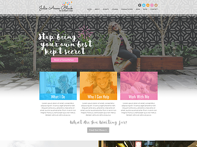 Be Brilliant Now - Website Design