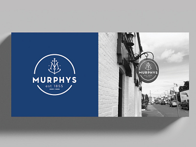 Murphys Geelong Branding branding design flat icon lettering logo type typography vector