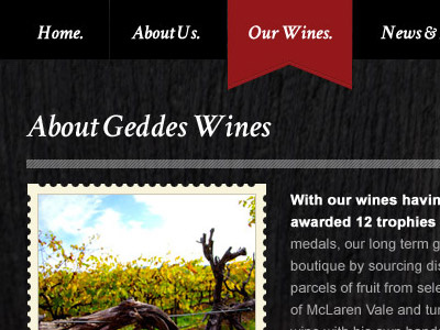 Geddes web design