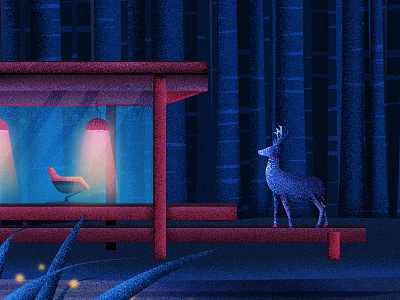 Deep Forest Illustration