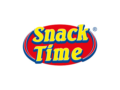 Snack Time branding graphic design logo