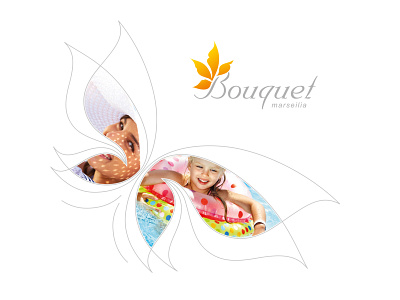 Marsillia bouquet logo branding graphic design logo