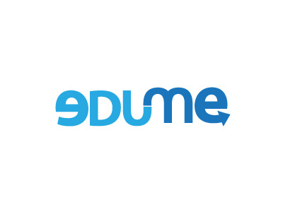 Edume Training Center center design identity logo training