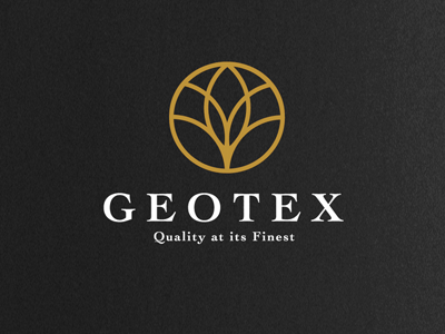Geotex Logo company food fresh logo