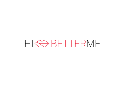 Hi Better Me branding identity logo