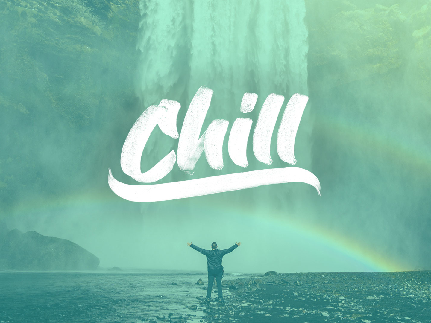Chill typography test by BR on Dribbble