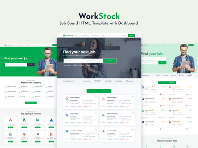 Work Stock - Job Board HTML Template